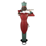 Nagyméretű karácsonyi diótörő figura 163 cm – zöld