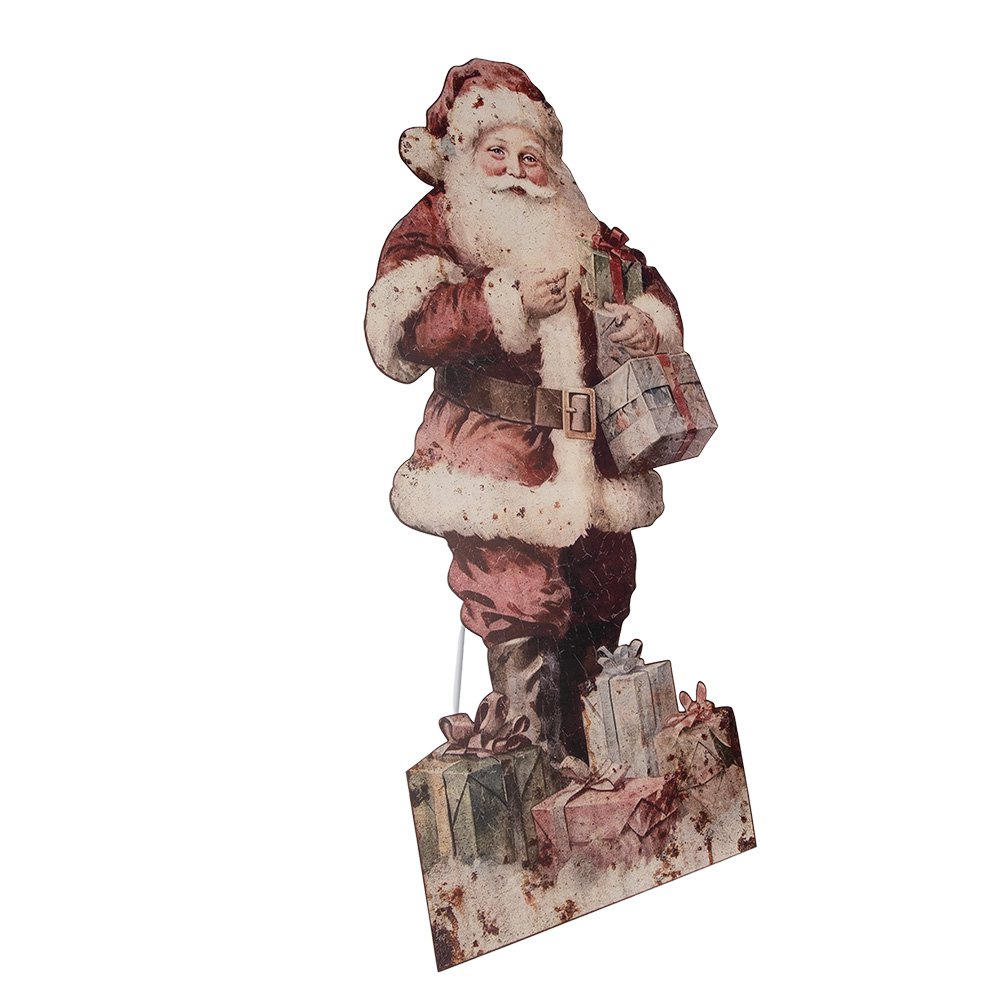 Nagyméretű karácsonyi télapó figura 96 cm – piros