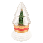 Karácsonyi diótörő figura LED világítással 24 cm – piros, zöld