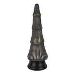 Karácsonyfa 45 cm – arany, szürke