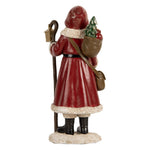 Karácsonyi télapó figura 26 cm – piros