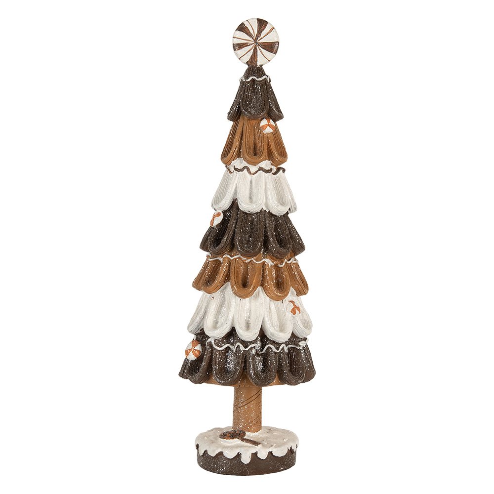 Karácsonyfa 39 cm – barna