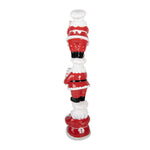 Nagyméretű karácsonyi télapó figura 52 cm – piros