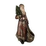 Karácsonyi télapó figura 47 cm – piros