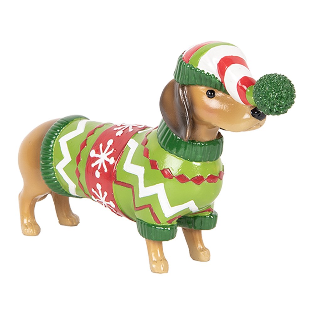 Karácsonyi figura 14 cm – barna