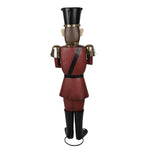 Nagyméretű karácsonyi katona figura 155 cm – piros, zöld