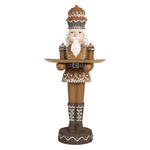 Karácsonyi diótörő figura 40 cm – barna
