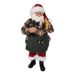 Karácsonyi télapó figura 28 cm – piros