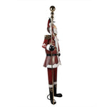 Nagyméretű karácsonyi télapó figura 205 cm – piros