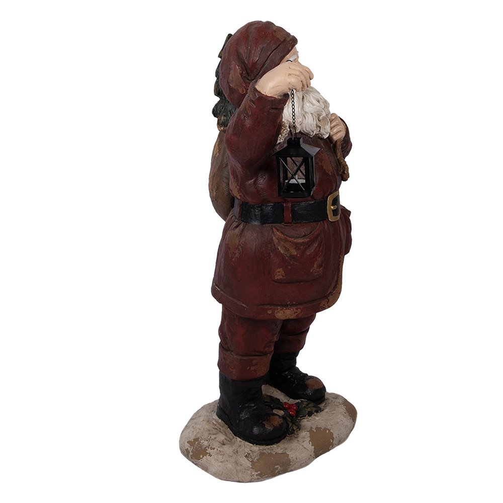 Nagyméretű karácsonyi télapó figura 82 cm – piros