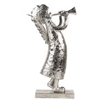 Karácsonyi angyal figura 50 cm – ezüst