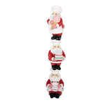 Nagyméretű karácsonyi télapó figura 52 cm – piros