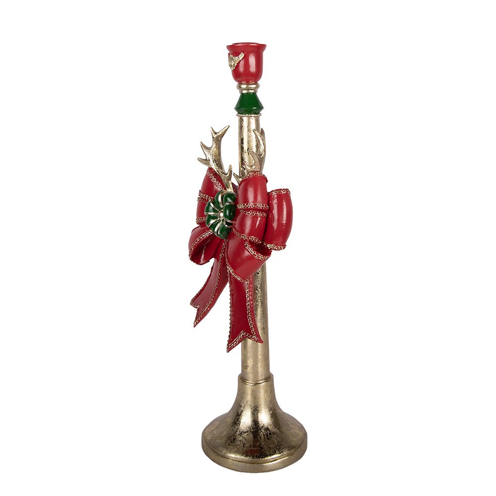 Karácsonyi gyertyatartó 45 cm – arany