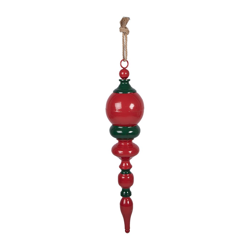 Nagyméretű karácsonyfa 70 cm – piros, zöld