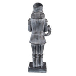 Karácsonyi diótörő figura 47 cm – szürke