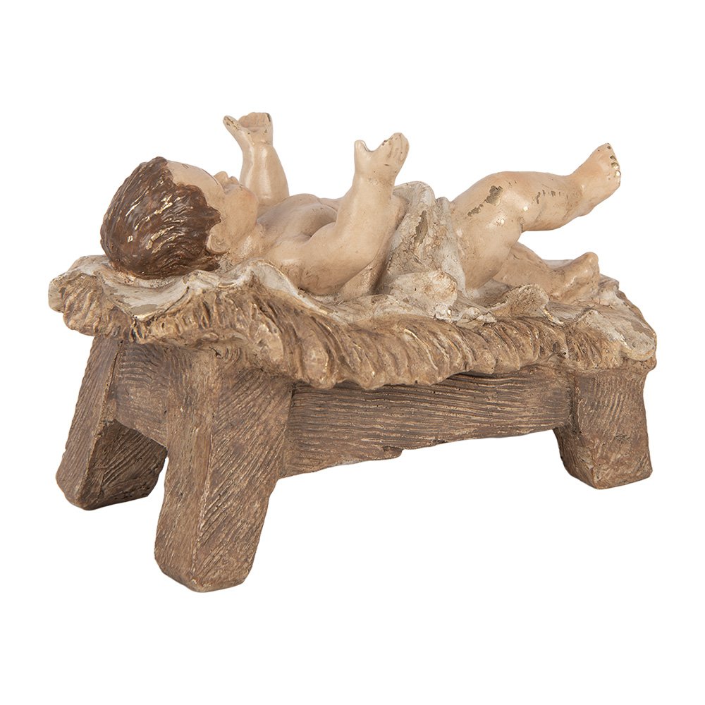 Karácsonyi figura 47 cm – bézs