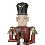 Nagyméretű karácsonyi katona figura 155 cm – piros, zöld
