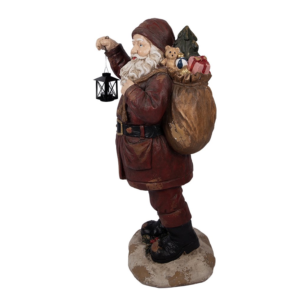 Nagyméretű karácsonyi télapó figura 82 cm – piros