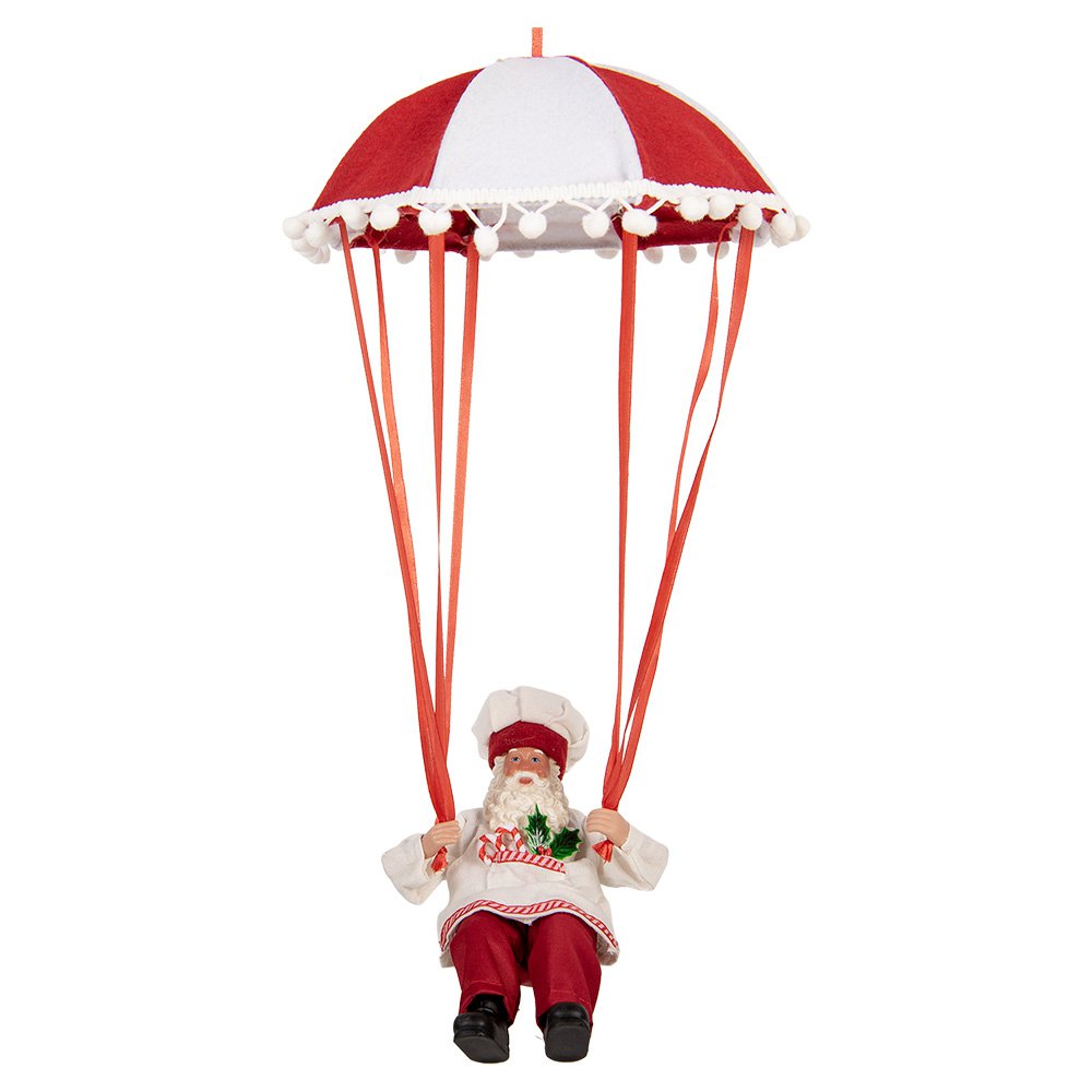 Nagyméretű karácsonyi télapó figura 55 cm – piros