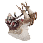 Karácsonyi télapó figura 36 cm – piros