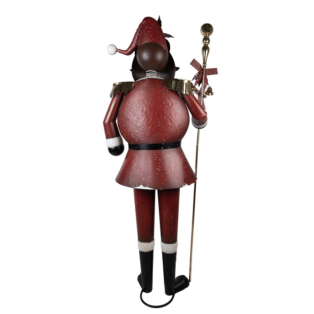 Nagyméretű karácsonyi télapó figura 205 cm – piros