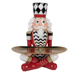 Karácsonyi diótörő figura 32 cm – piros