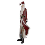 Nagyméretű karácsonyi télapó figura 85 cm – piros