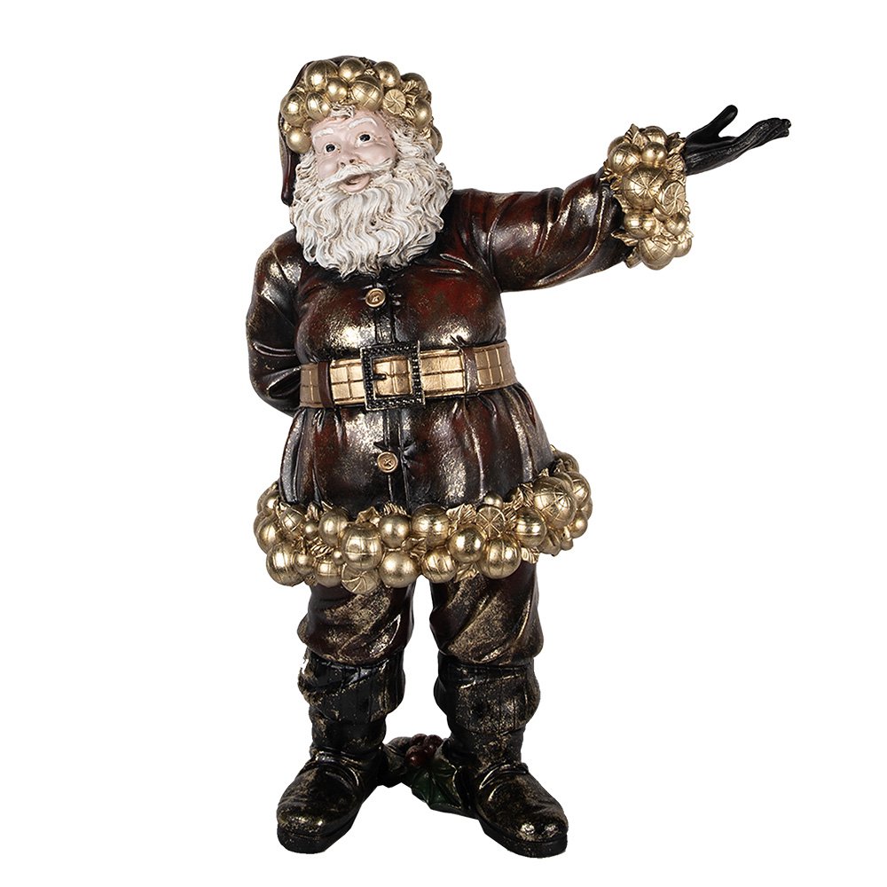 Nagyméretű karácsonyi télapó figura 76 cm – piros