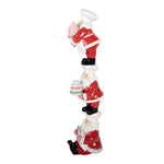 Nagyméretű karácsonyi télapó figura 52 cm – piros