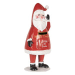 Karácsonyi télapó figura 35 cm – piros