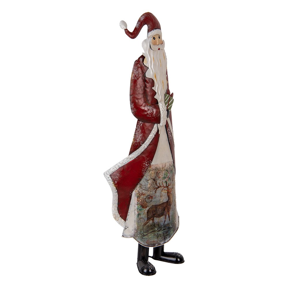 Nagyméretű karácsonyi télapó figura 85 cm – piros