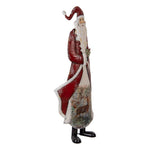 Nagyméretű karácsonyi télapó figura 85 cm – piros