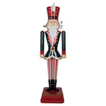 Nagyméretű karácsonyi diótörő figura 130 cm – piros, zöld