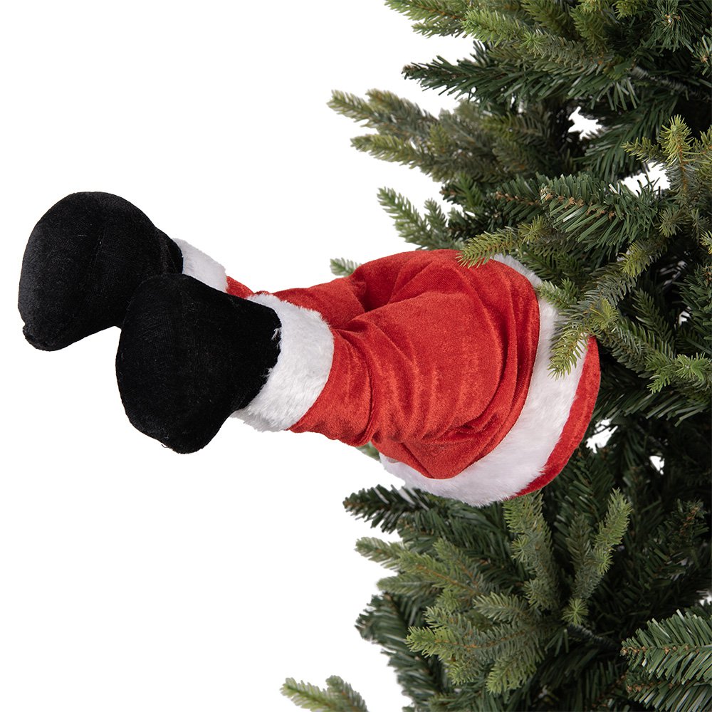 Karácsonyi télapó figura 35 cm – piros