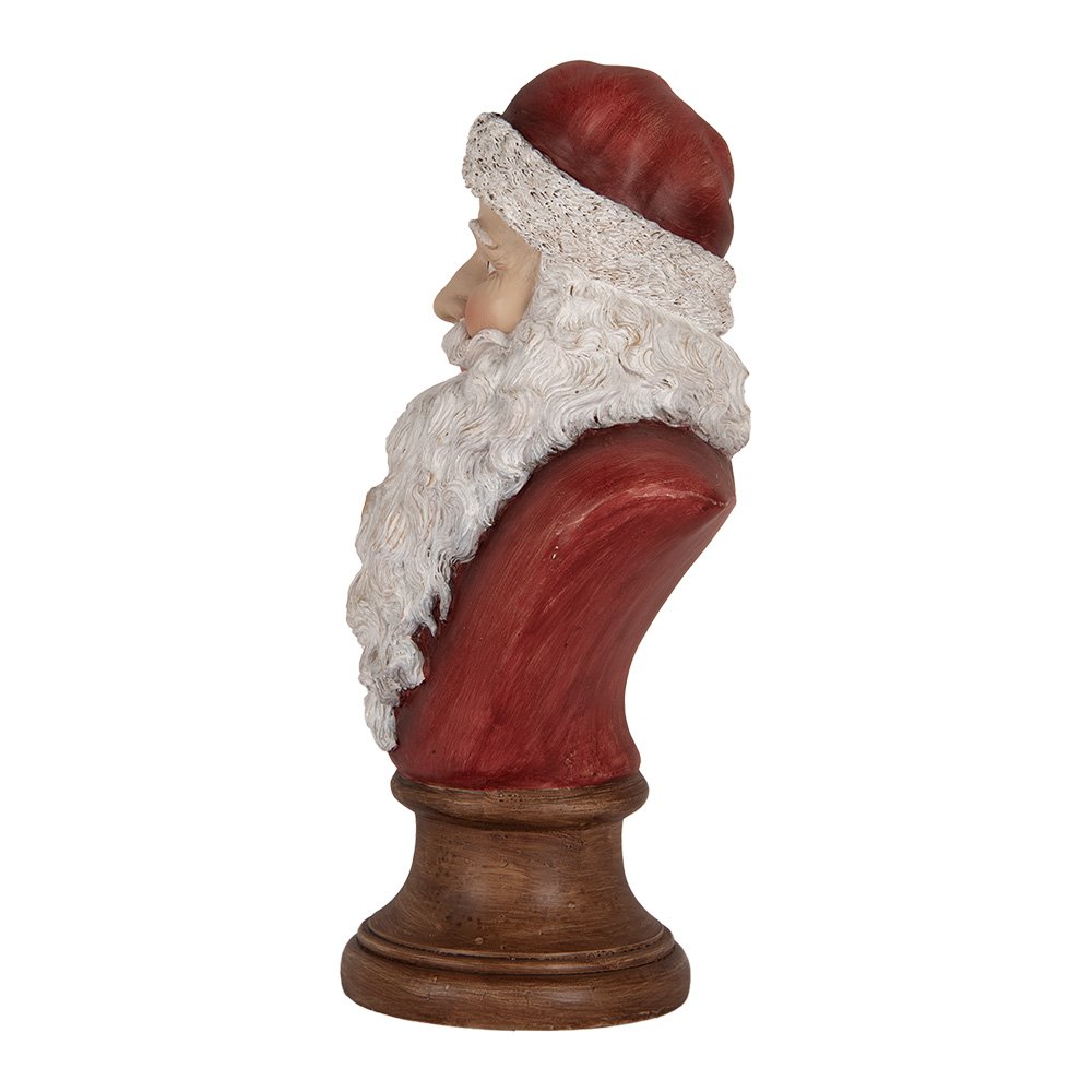 Karácsonyi télapó figura 30 cm – piros