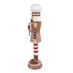 Karácsonyi diótörő figura 46 cm – barna