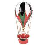 Nagyméretű karácsonyi hőlégballon dekoráció 62 cm – piros
