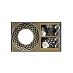 2 személyes porcelán csésze készlet Coffee Mania Art Deco & Flowers