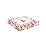 Christmas Wonderland karácsonyi porcelán kínáló tálca 23,50 × 20 CM