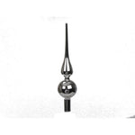 Karácsonyfadísz – csúcsdísz 24,5 cm – ezüst