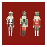 Nutcrackers karácsonyi háromrétegű papírszalvéta 33x33 cm 20 db-os
