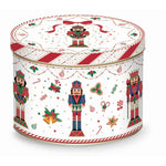 Karácsonyi diótörő porcelán bögre fémdobozban Nutracker Twist