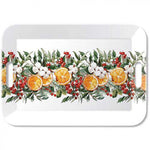 Téli Narancsvarázs Karácsonyi műanyag nagy tálca 33x47cm