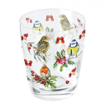 Birds in Winter karácsonyi üveg pohár 0,25 l