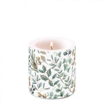 Karácsonyi átvilágítós gyertya Collection of Leaves