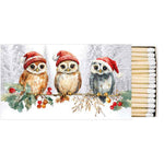 Karácsonyi baglyos gyufa 45 db-os Wise Owls