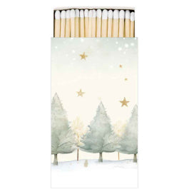Karácsonyi csillagos mintás gyufa 45 db-os Starry Sky