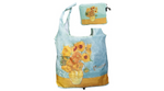 Táska a táskában polyester 42x48cm Van Gogh Sunflowers, összehajtva 16x13cm
