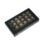 Karácsonyfagömb 2,5 cm cedar (24 db-os szett) – üveg