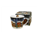 Karácsonyi porcelán bögre 610 ml dobozban Christmas City